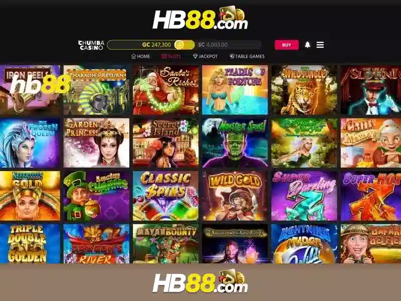 Trải nghiệm Slot đỉnh cao tại HB88