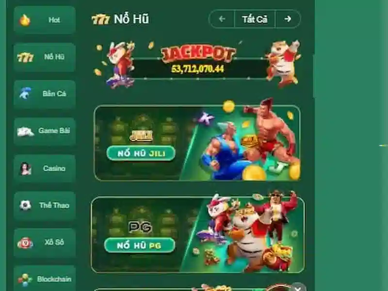 Trò chơi slot đa dạng tại HB88