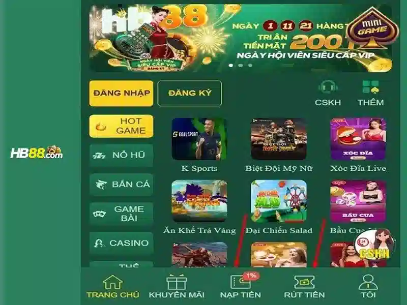 Giao diện slot 3D sinh động