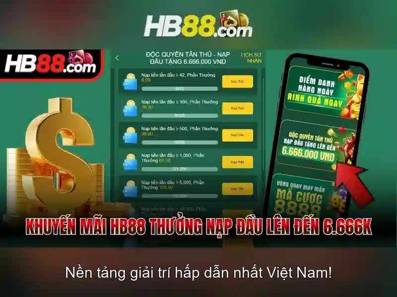 kinh nghiệm chơi slot hb88