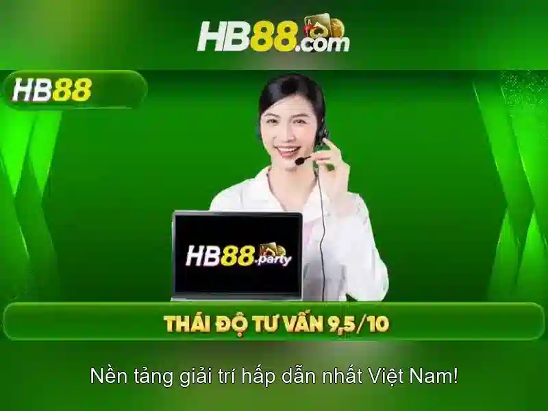 Trải nghiệm slot đỉnh cao tại hb88 casino