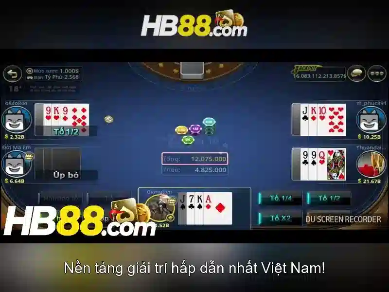 HB88 nhận được đánh giá cao từ cộng đồng người chơi